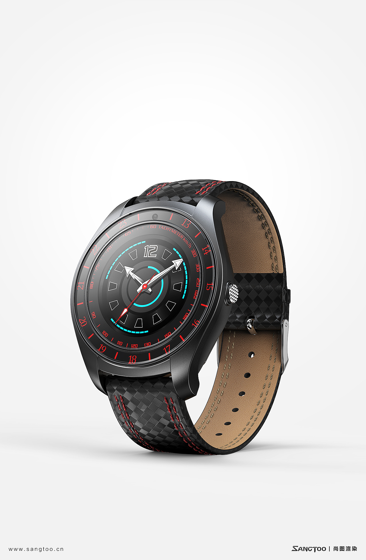 智能手表产品效果图 / 产品渲染