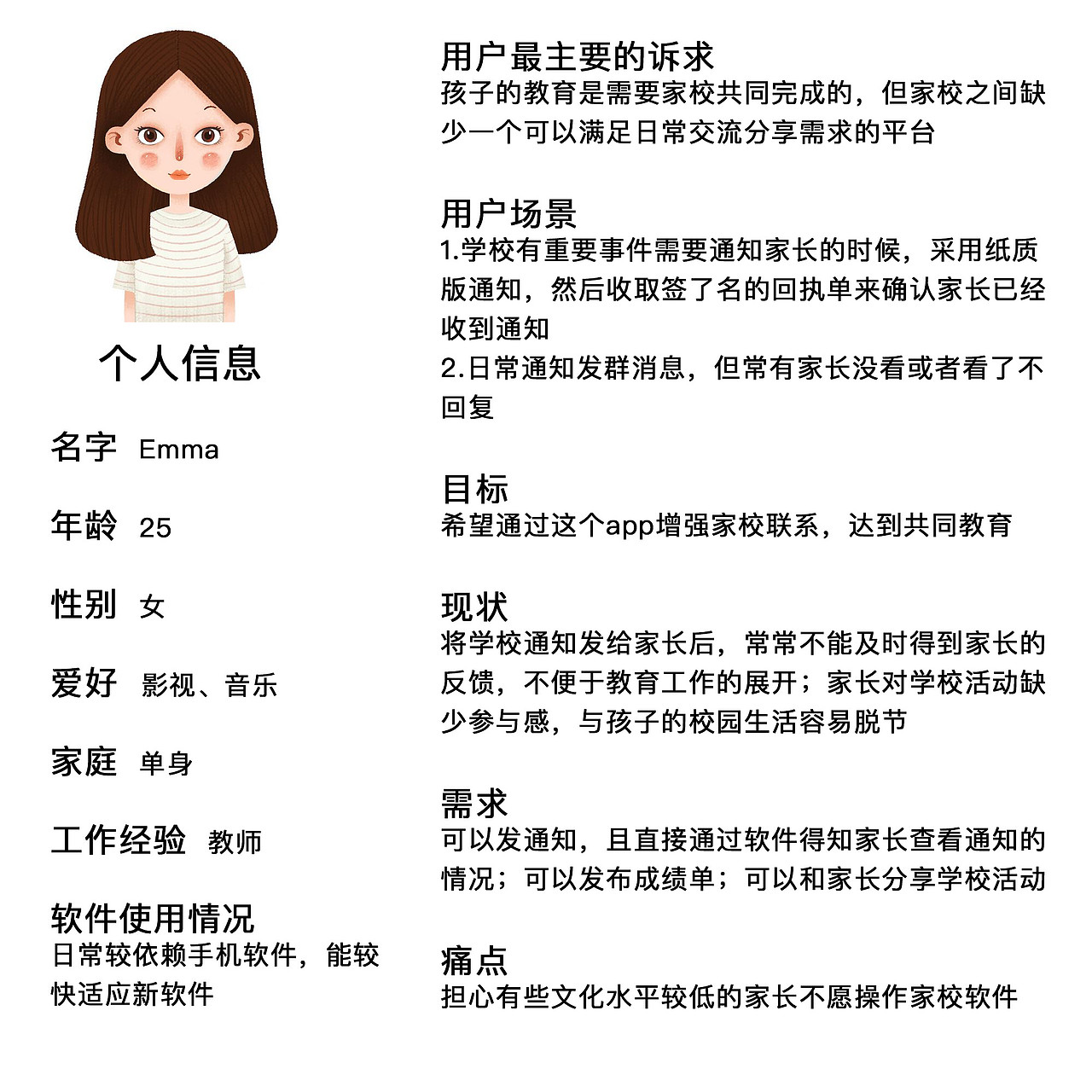 家校联用户画像