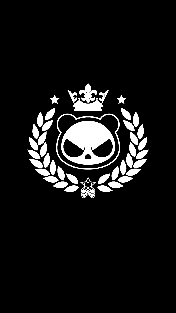 hi black eye(kulo star)潮牌熊猫系列插画