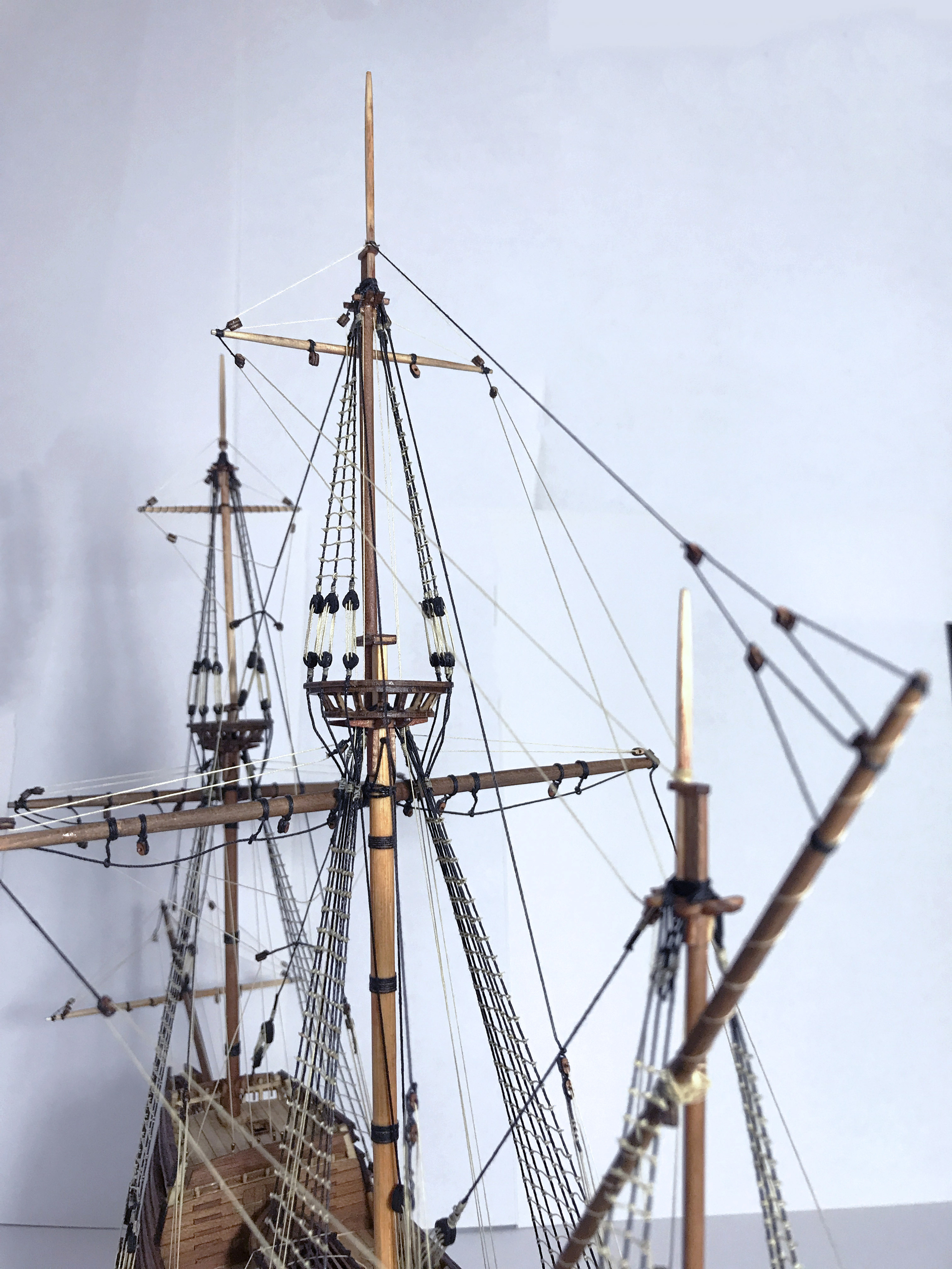 1:96五月花号木制模型