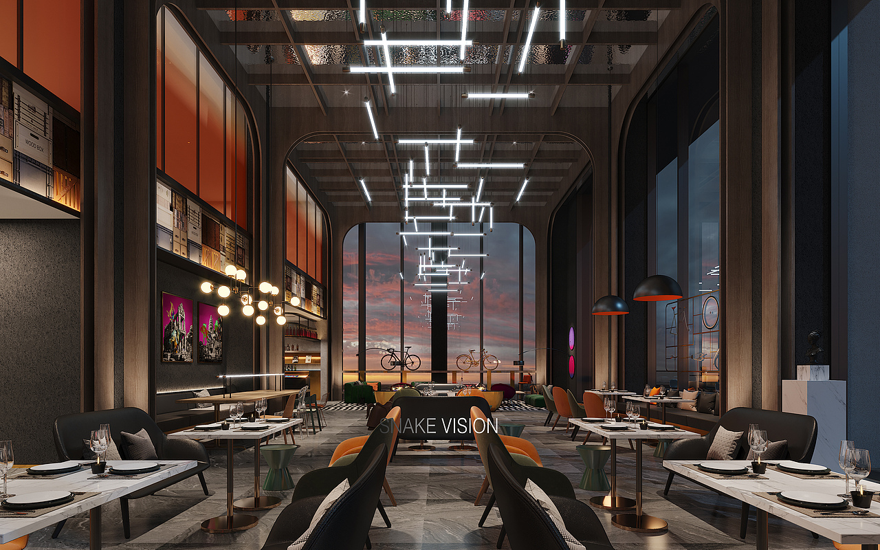 2020/工装渲染作品合集（图ZMjM1ODY3NjA0） - 家装设计 - 站酷设计师Snake_vision原创素材 - 站酷ZCOOL