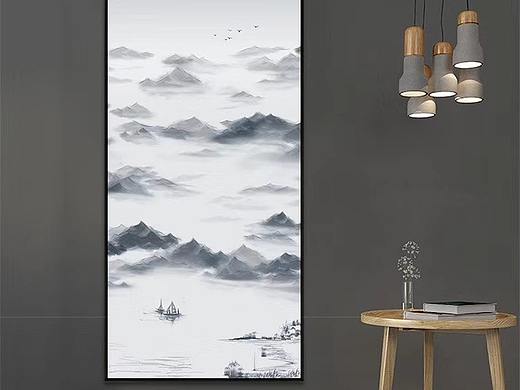 新中式挂画（个人主页-ZMzM4NDg1MTI=） - 家装设计 - 站酷设计师注心饼干丫原创素材 - 站酷ZCOOL