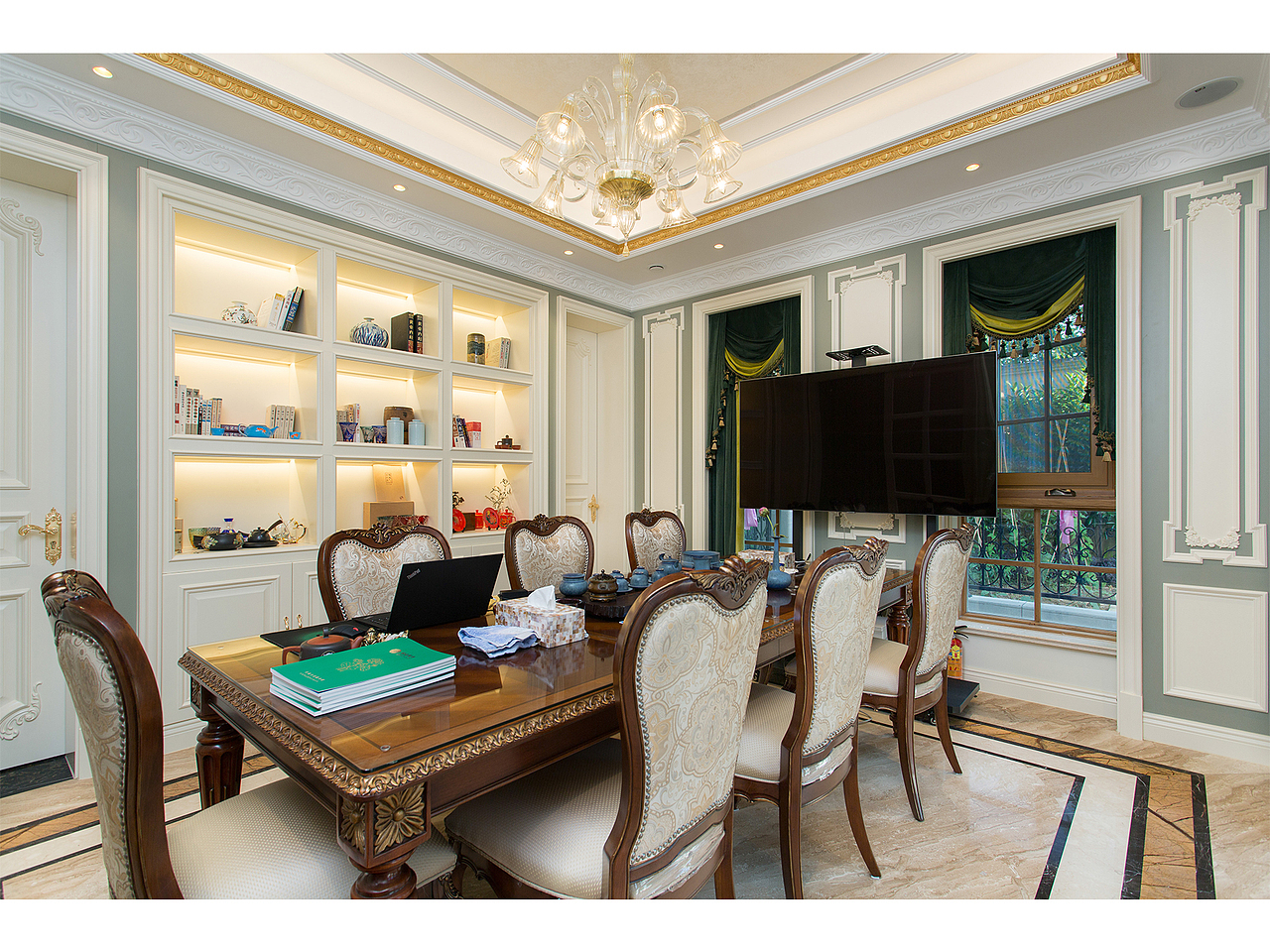 豪宅全案设计视觉展示【杭州绿城桃花源】