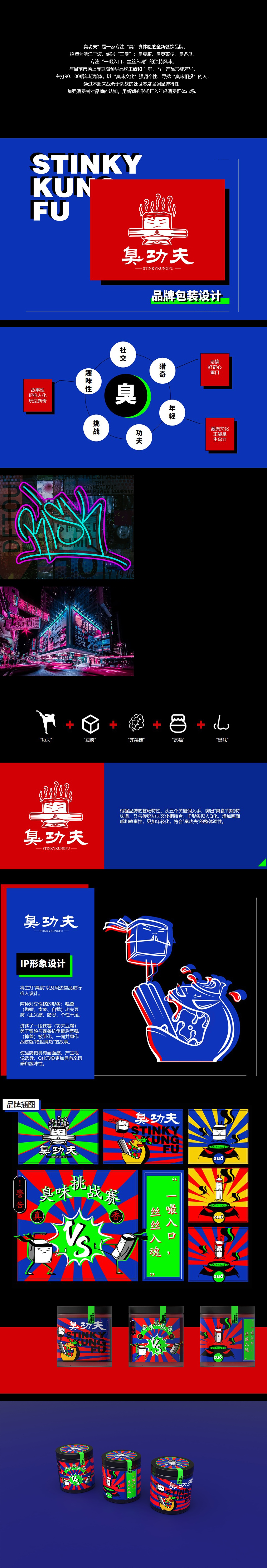 臭功夫 品牌视觉识别设计