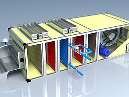 一体式冷却风机箱组态界面