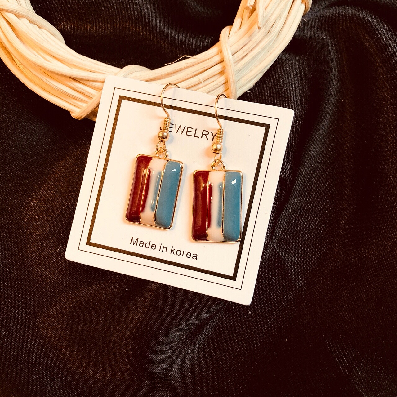 手作之 复古油画色块耳坠～（图ZMTE1MjUyNDUy） - 首饰设计 - 站酷设计师Z86564557原创素材 - 站酷ZCOOL