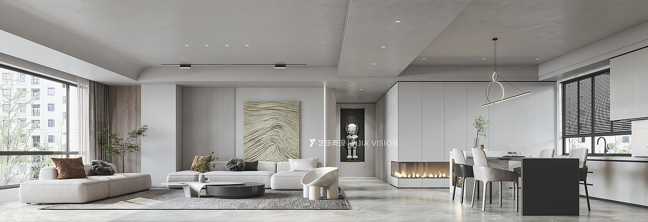 现代空间表现（图ZMjY5OTA4NDg0） - 家装设计 - 站酷设计师艺佳表现原创素材 - 站酷ZCOOL