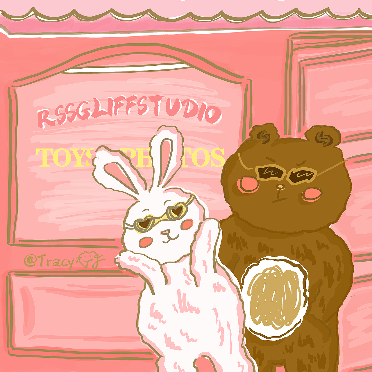 【阿华田熊&棉花糖兔的日常】