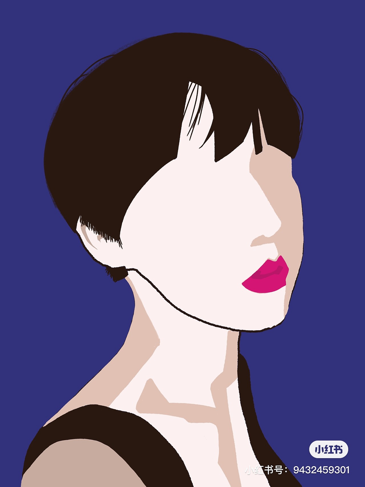 短发女孩|插画|艺术插画|jj插画师 - 原创作品 - 站酷 (zcool)