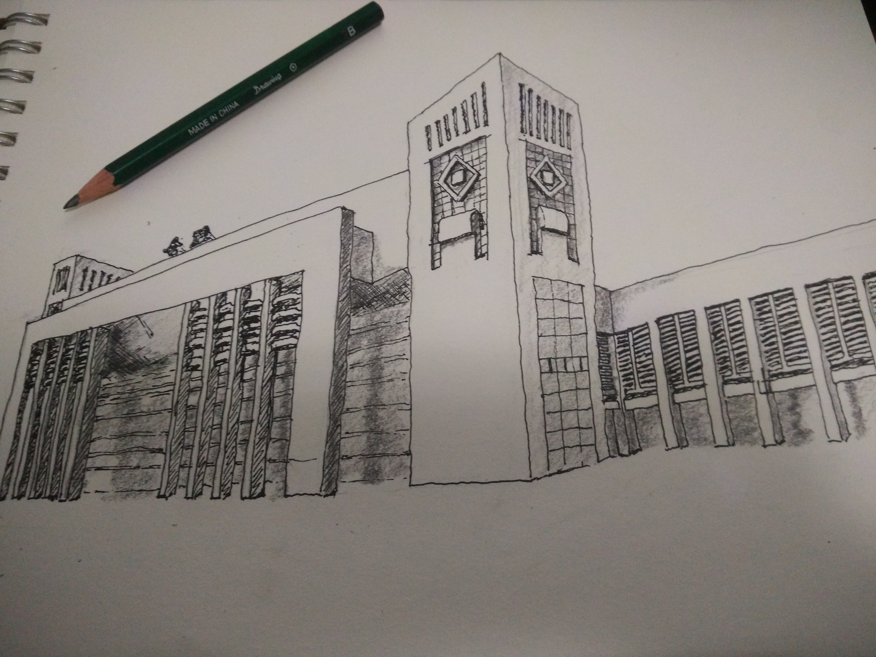 速写,合肥火车站