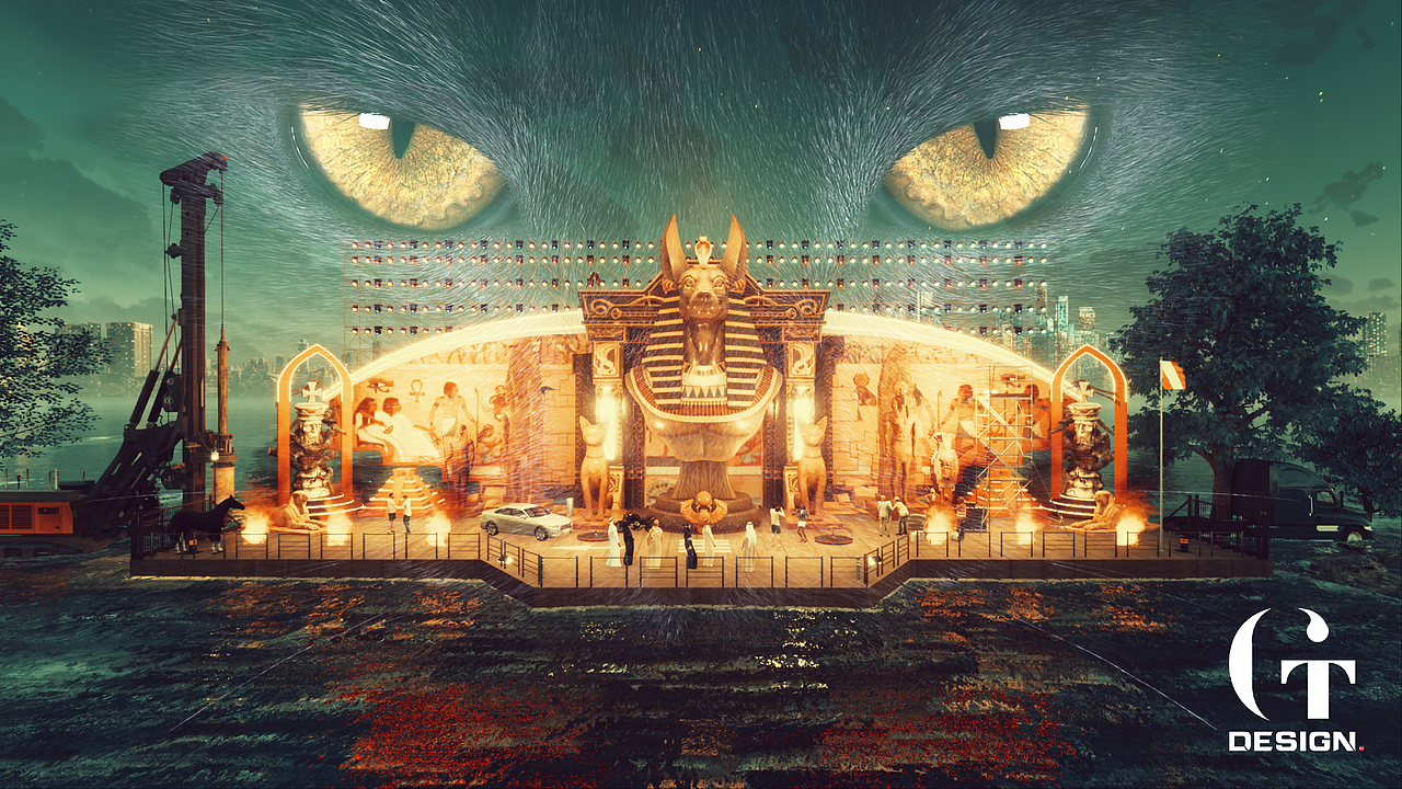 法老的国度（图ZMjY1MDAzNzU2） - 舞台美术 - 站酷设计师GT果桃原创素材 - 站酷ZCOOL