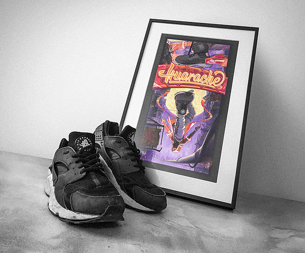 再見，Huarache（圖ZMTM2MTg4MTYw） - 新銳潮流插畫 - 站酷設(shè)計師aho濠原創(chuàng)素材 - 站酷ZCOOL