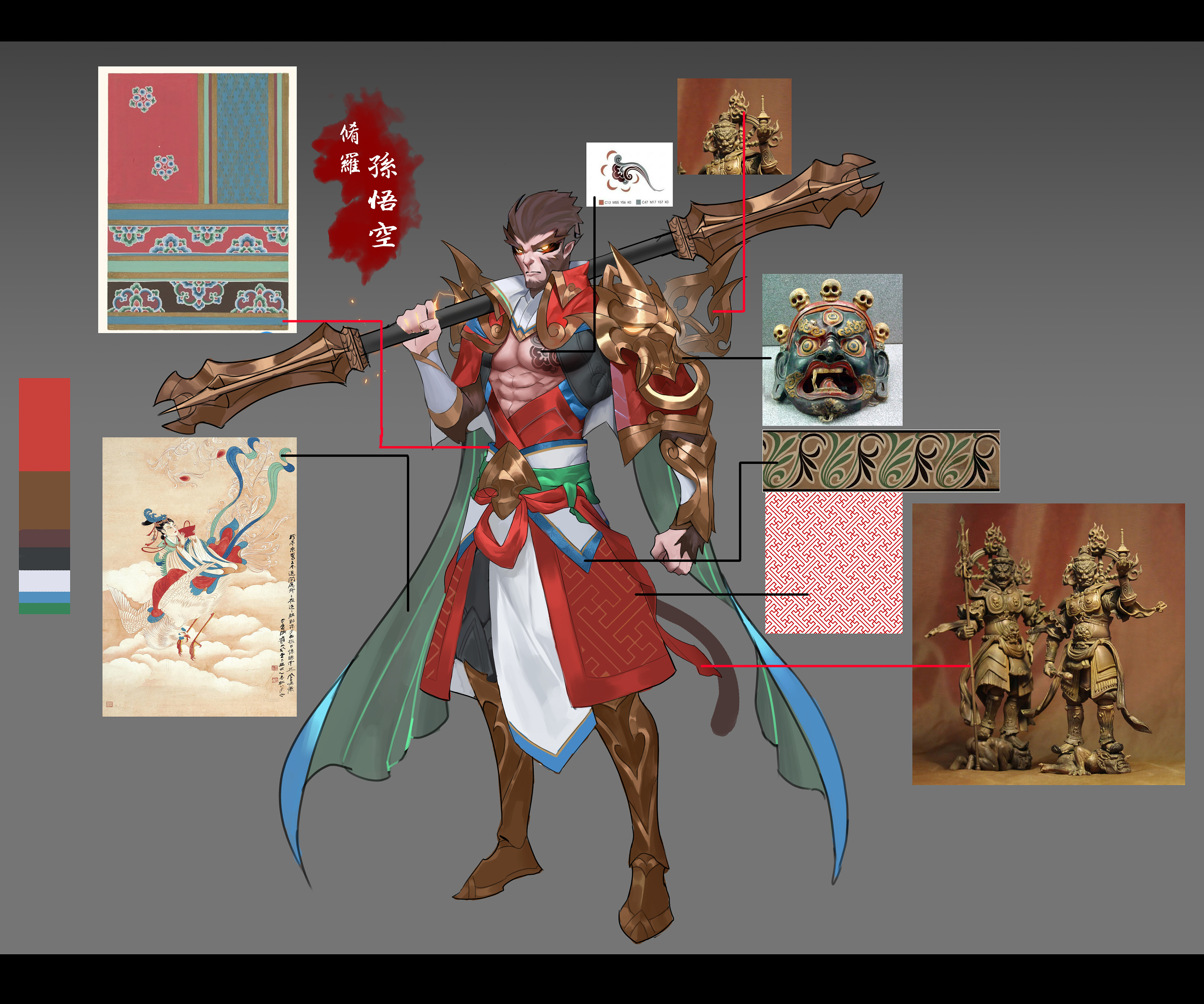 王者荣耀 孙悟空敦煌修罗皮肤