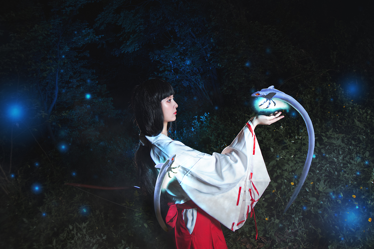 犬夜叉·桔梗（图ZMTYxNzE4MjY0） - 动画片 - 站酷设计师Sing沈知新原创素材 - 站酷ZCOOL