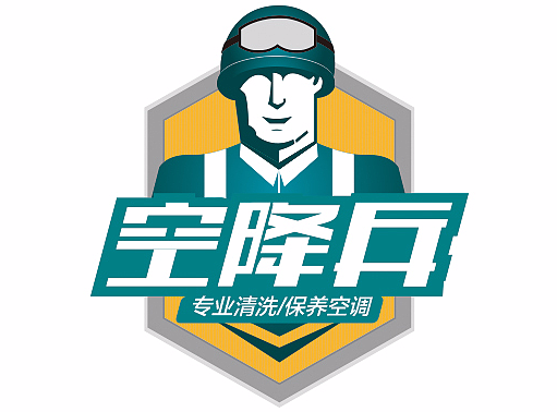 空調(diào)清洗維修LOGO（個(gè)人主頁(yè)-ZMjM5NTQzNjA=） - Logo - 站酷設(shè)計(jì)師CC小設(shè)原創(chuàng)素材 - 站酷ZCOOL