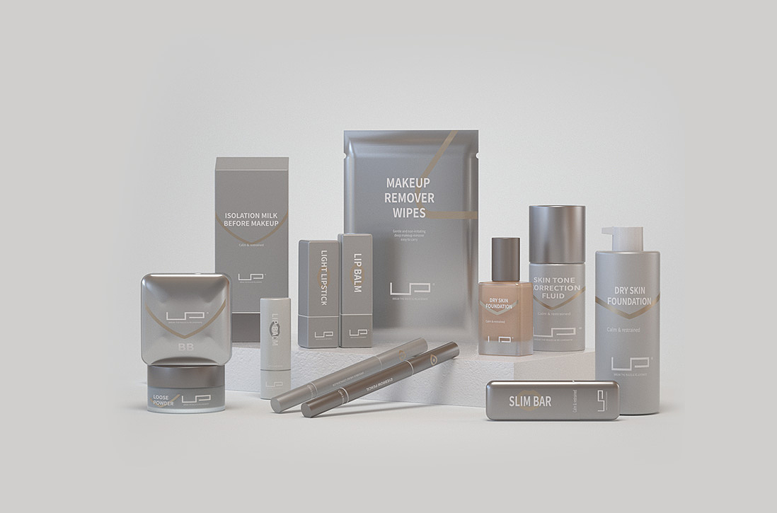 UP | 男士彩妆VI视觉设计