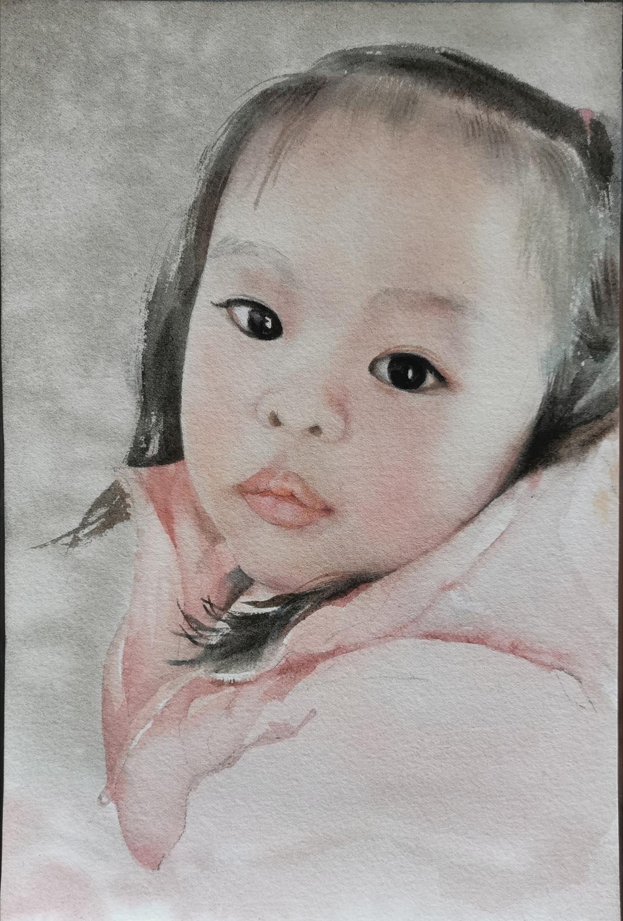 水彩肖像（图ZMjM5MjU0NzQ4） - 绘画 - 站酷设计师yingyingfei原创素材 - 站酷ZCOOL