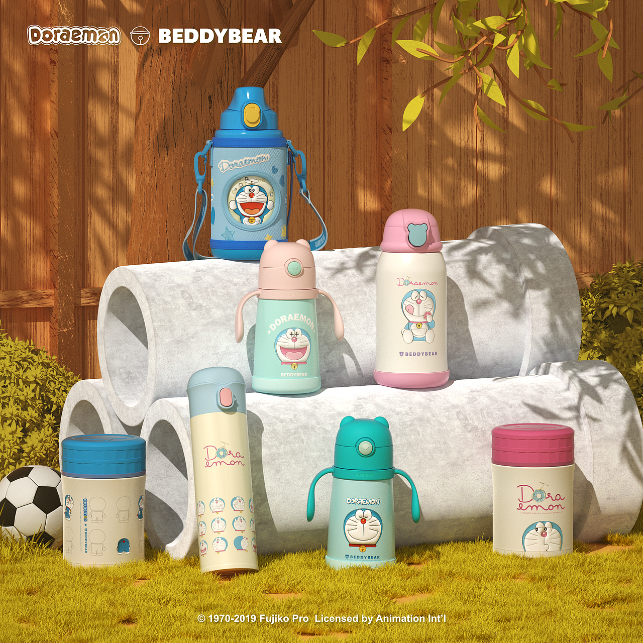BEDDYBEAR杯具熊IP联名款-哆啦A梦（图ZMTkzNTk5MTA4） - 动画/影视 - 站酷设计师丶南山原创素材 - 站酷ZCOOL