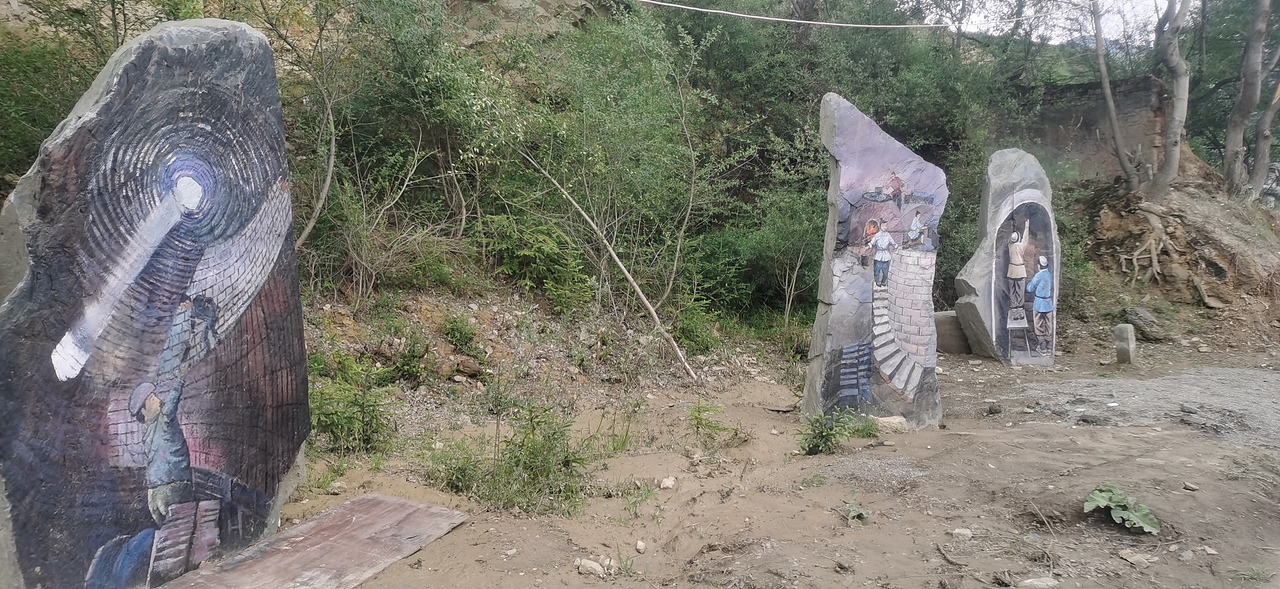 乡村文化墙,农村壁画,农村墙绘