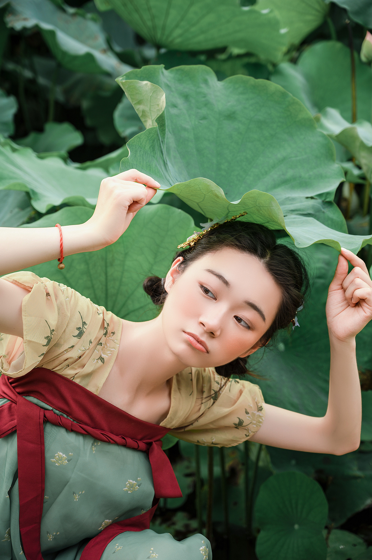 荷花少女 |汉服写真