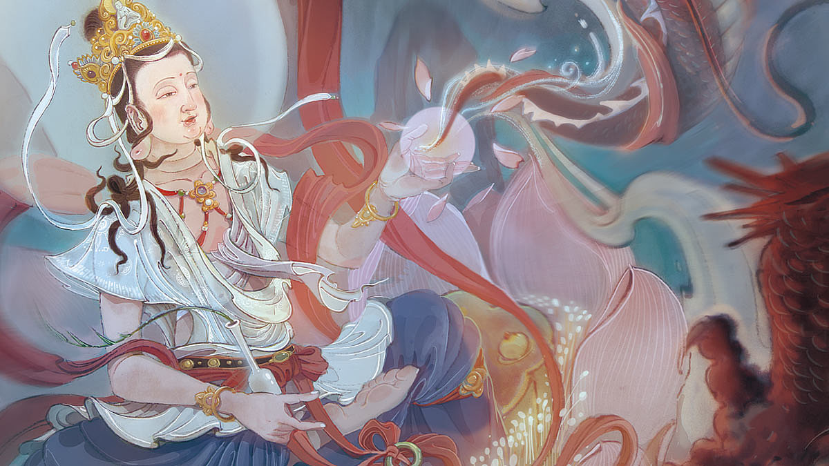 【造龙】莲花生