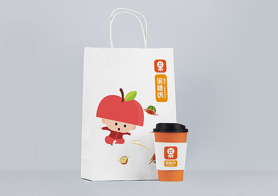 上行设计/ 果膳坊品牌形象设计