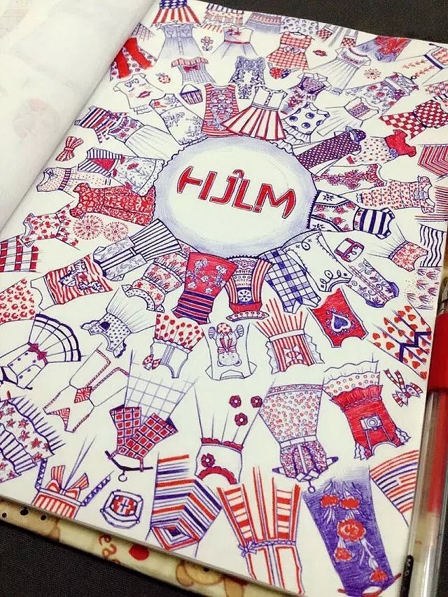 画距联盟--手绘服装 服饰插画