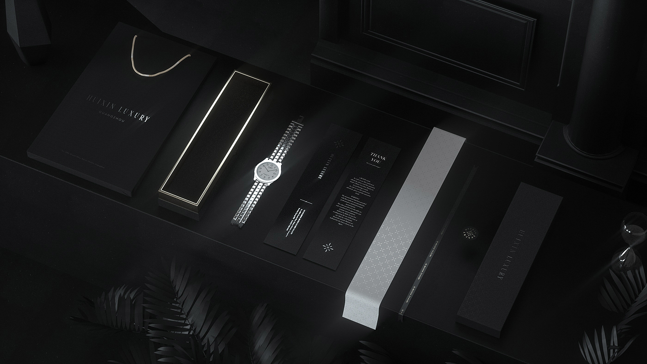 HUIXIN LUXURY 品牌形象与包装