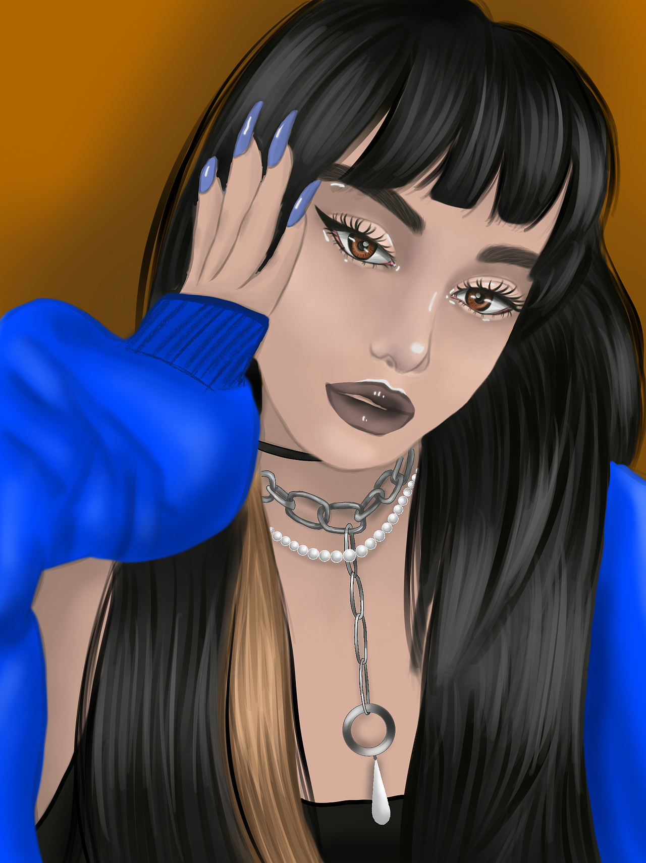 欧美人物头像（图ZMjE5OTkxMjUy） - 艺术插画 - 站酷设计师是熙雅啊原创素材 - 站酷ZCOOL