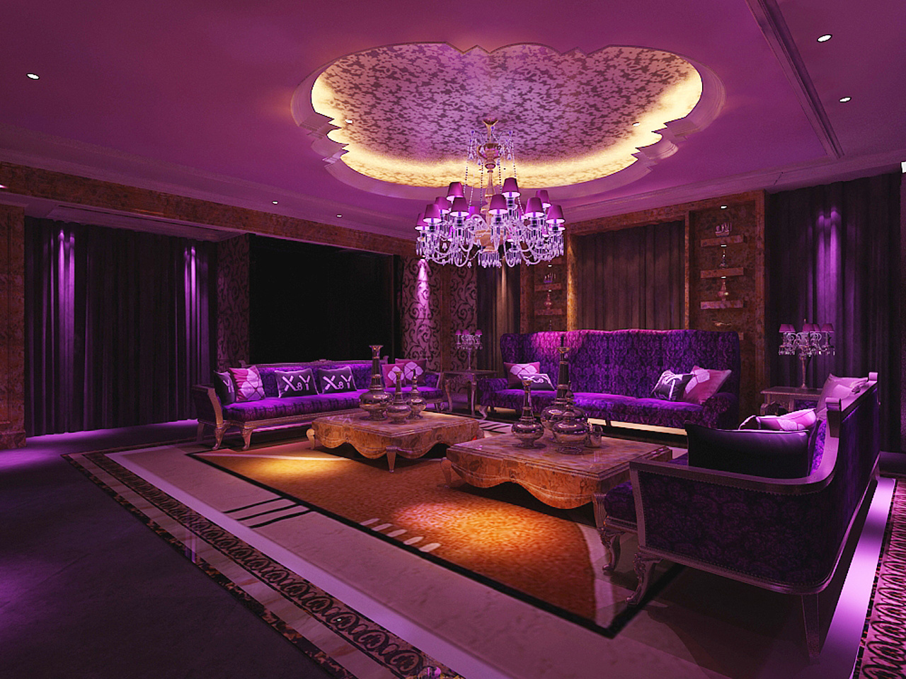 高档ktv装饰效果