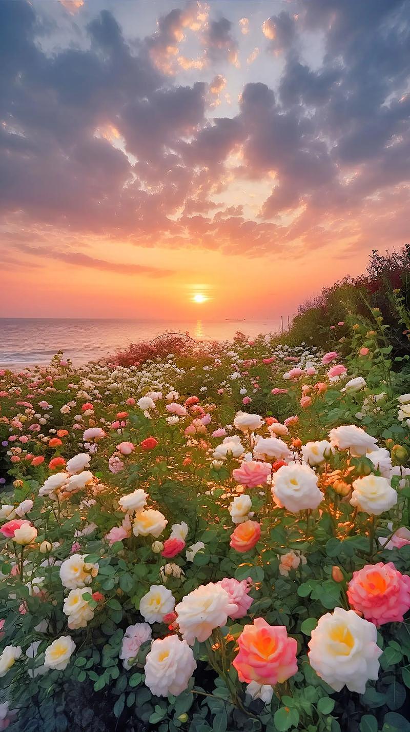 落日玫瑰真的绝美!