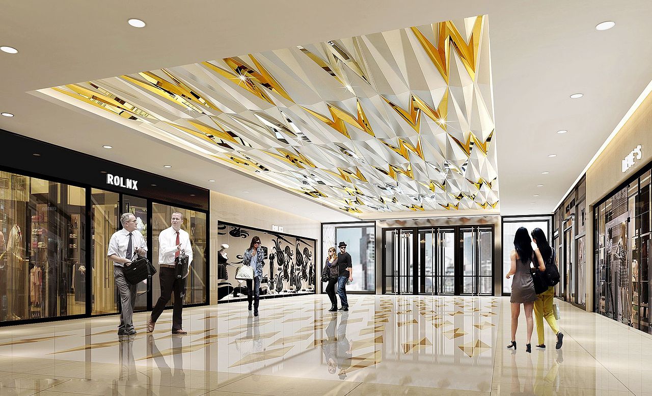 12年设计的服装商场（图ZMzY3OTcwODQ=） - 家装设计 - 站酷设计师yisheng688原创素材 - 站酷ZCOOL