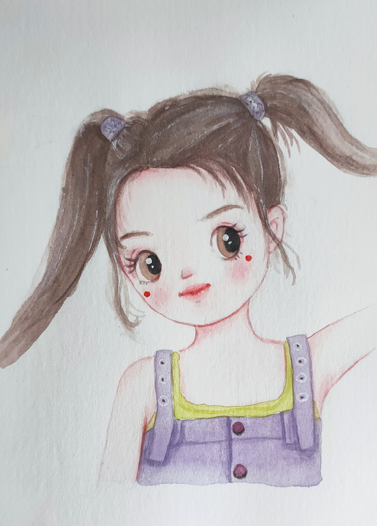 乘风破浪的姐姐系列,原创水彩插画人物