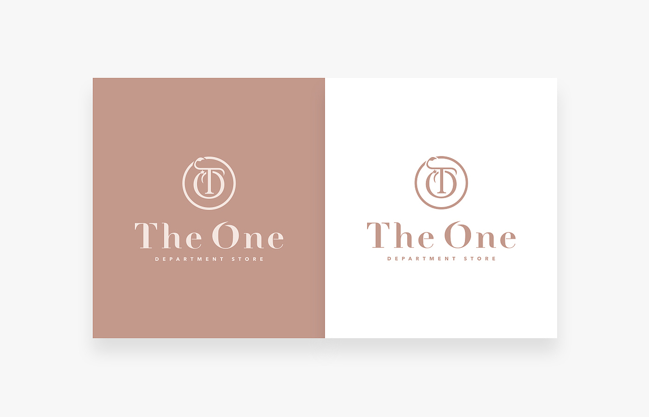 狼耕国际——国外杂货店LOGO设计:The One