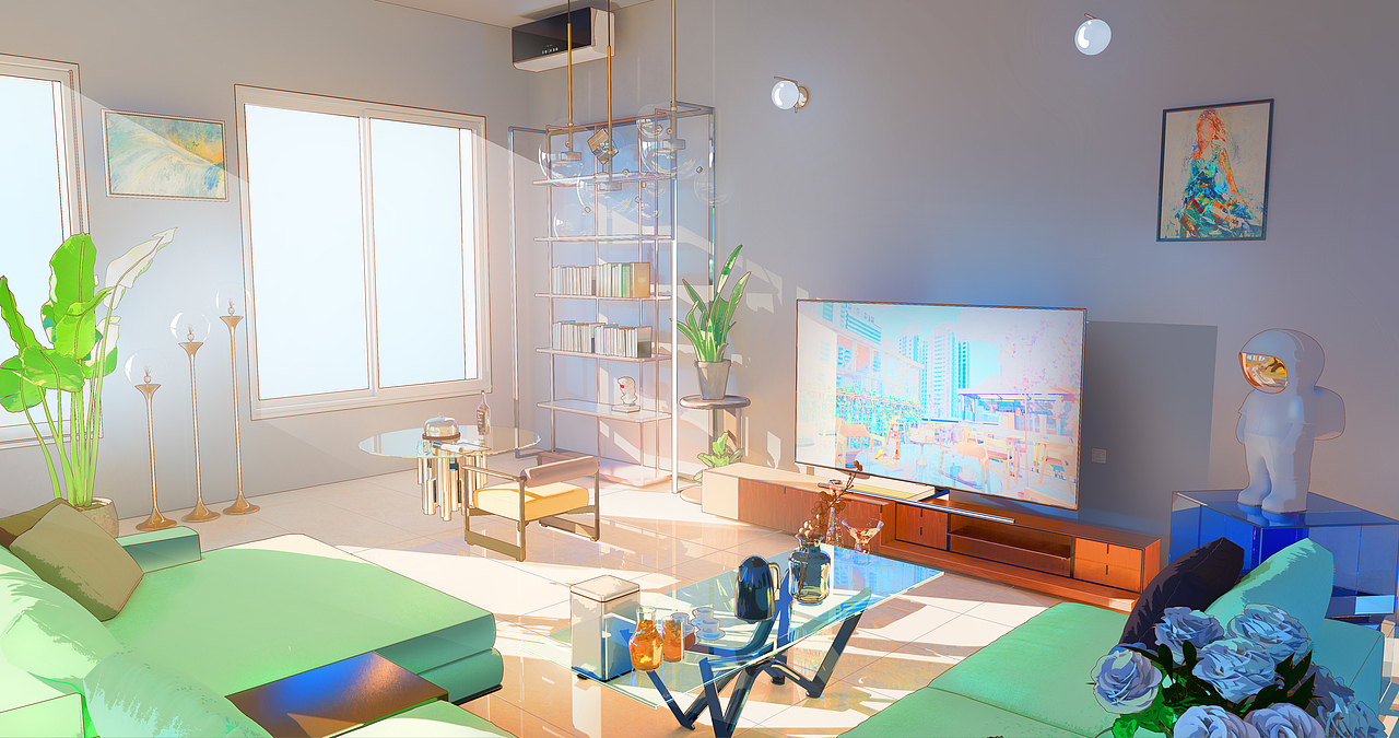 日系二次元场景