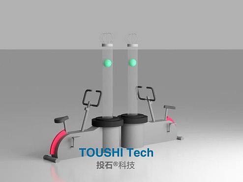 亮相汽车展会的捷途品牌黑科技活动互动装置
