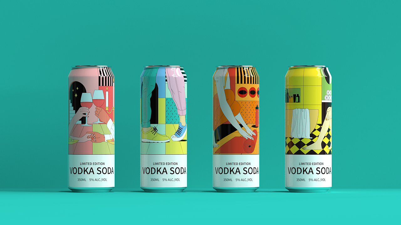 isoda——vodka soda|平面|包装|何方英杰 - 原创作品 - 站酷 (zcool)