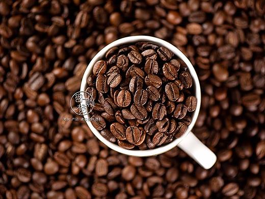 咖啡豆  咖啡粉产品的拍摄