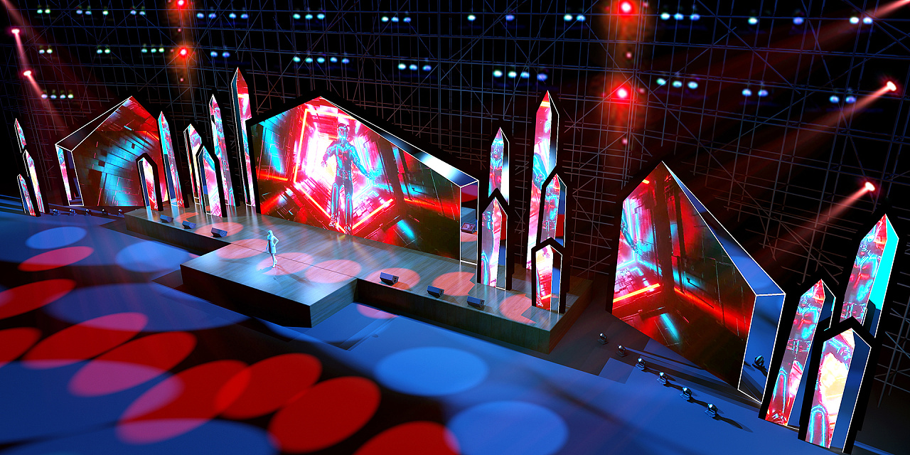 解禁的一些舞美图