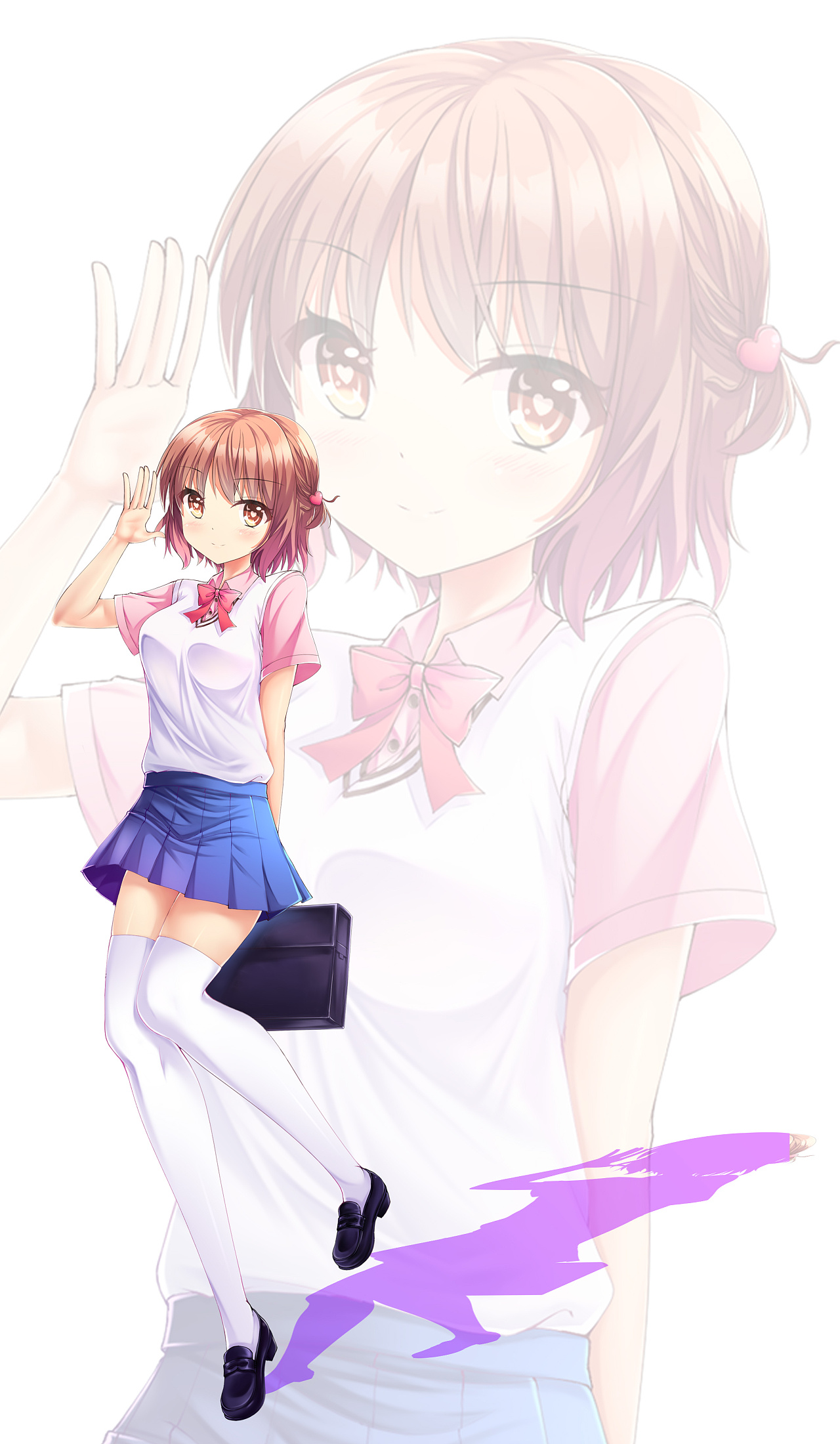 二次元立绘 校园