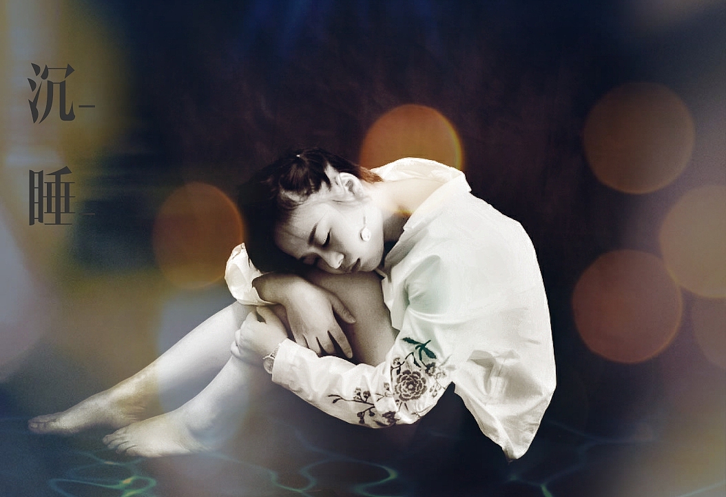 人像摄影,黑白灰,自拍