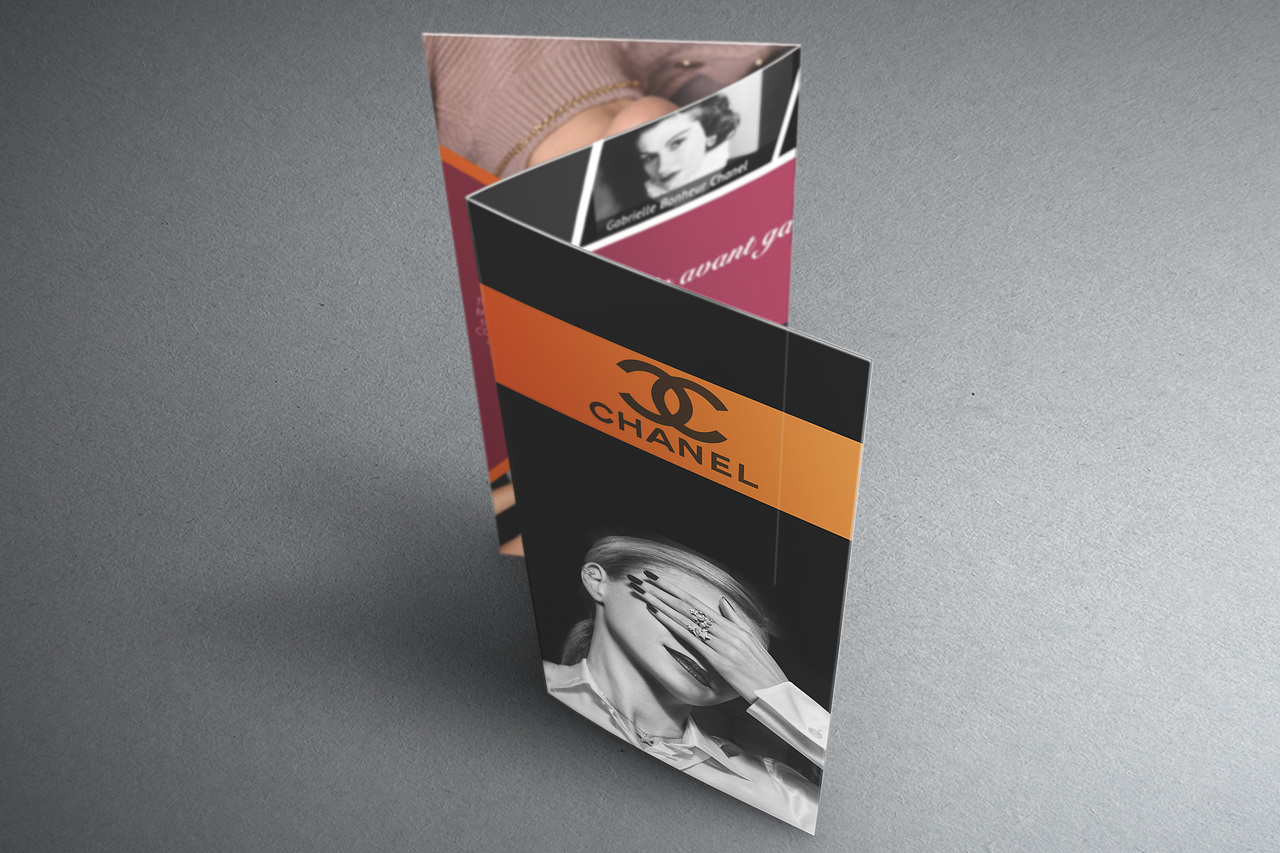 香奈儿三折页（图ZODI3NDE0NjA=） - 宣传物料 - 站酷设计师手写的未来原创素材 - 站酷ZCOOL