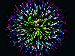 漂亮的烟花效果