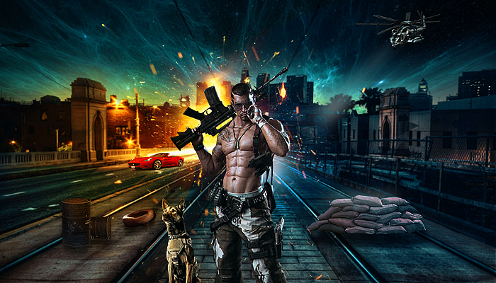 超级特种兵 溶图（图ZODY1MDkxMzY=） - 其他平面 - 站酷设计师陈礼平原创素材 - 站酷ZCOOL