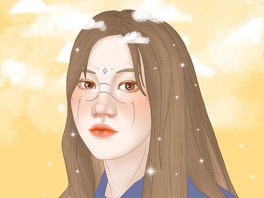 设计师日常3——送给朋友的小头像