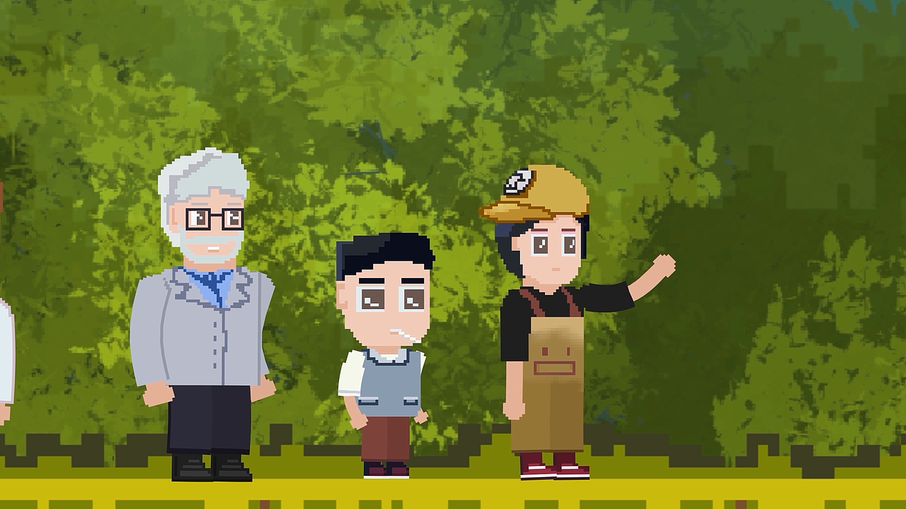《降维》（图ZMjE4OTUzMDY0） - 像素画 - 站酷设计师密使比原创素材 - 站酷ZCOOL