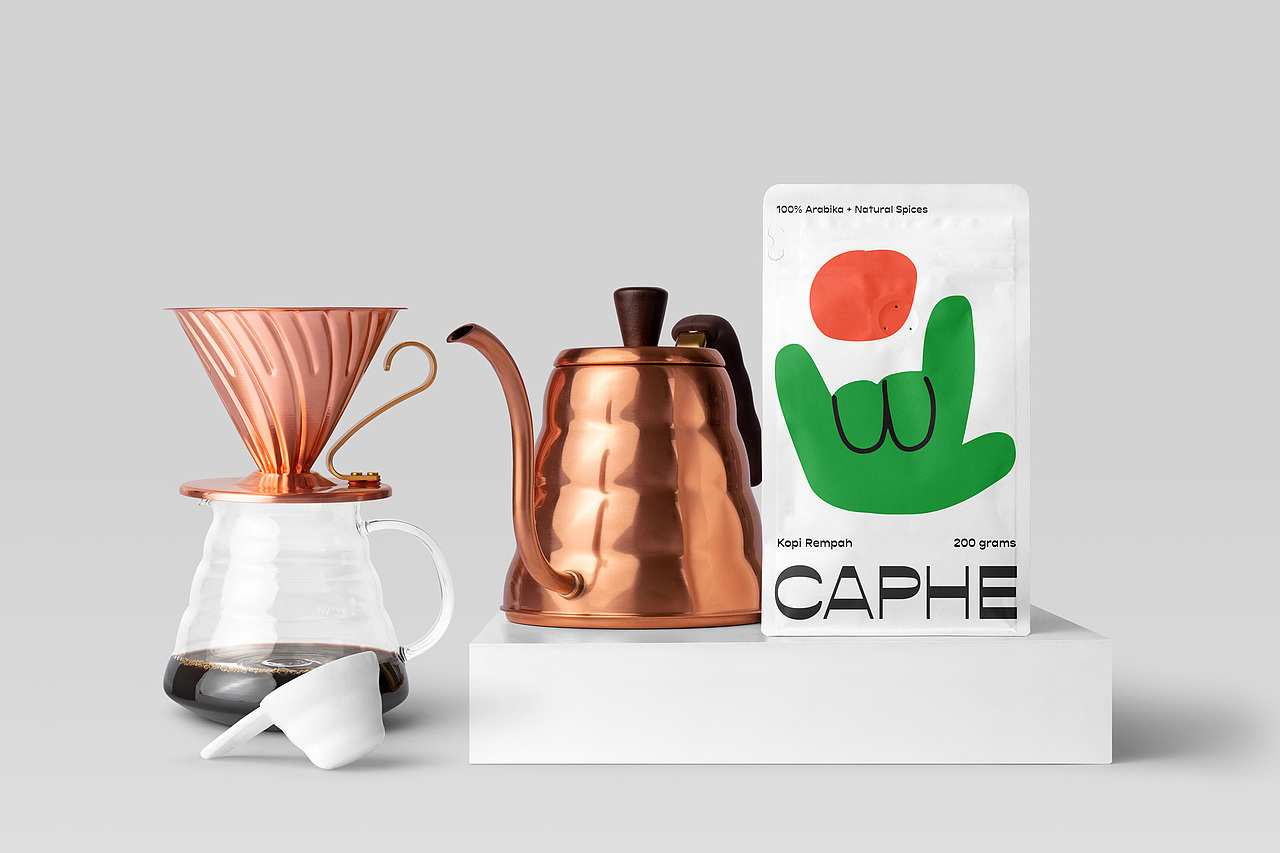 设计分享/ Caphe Coffee-品牌（图ZMjUzOTk0NzA0） - 品牌 - 站酷设计师BranD杂志原创素材 - 站酷ZCOOL