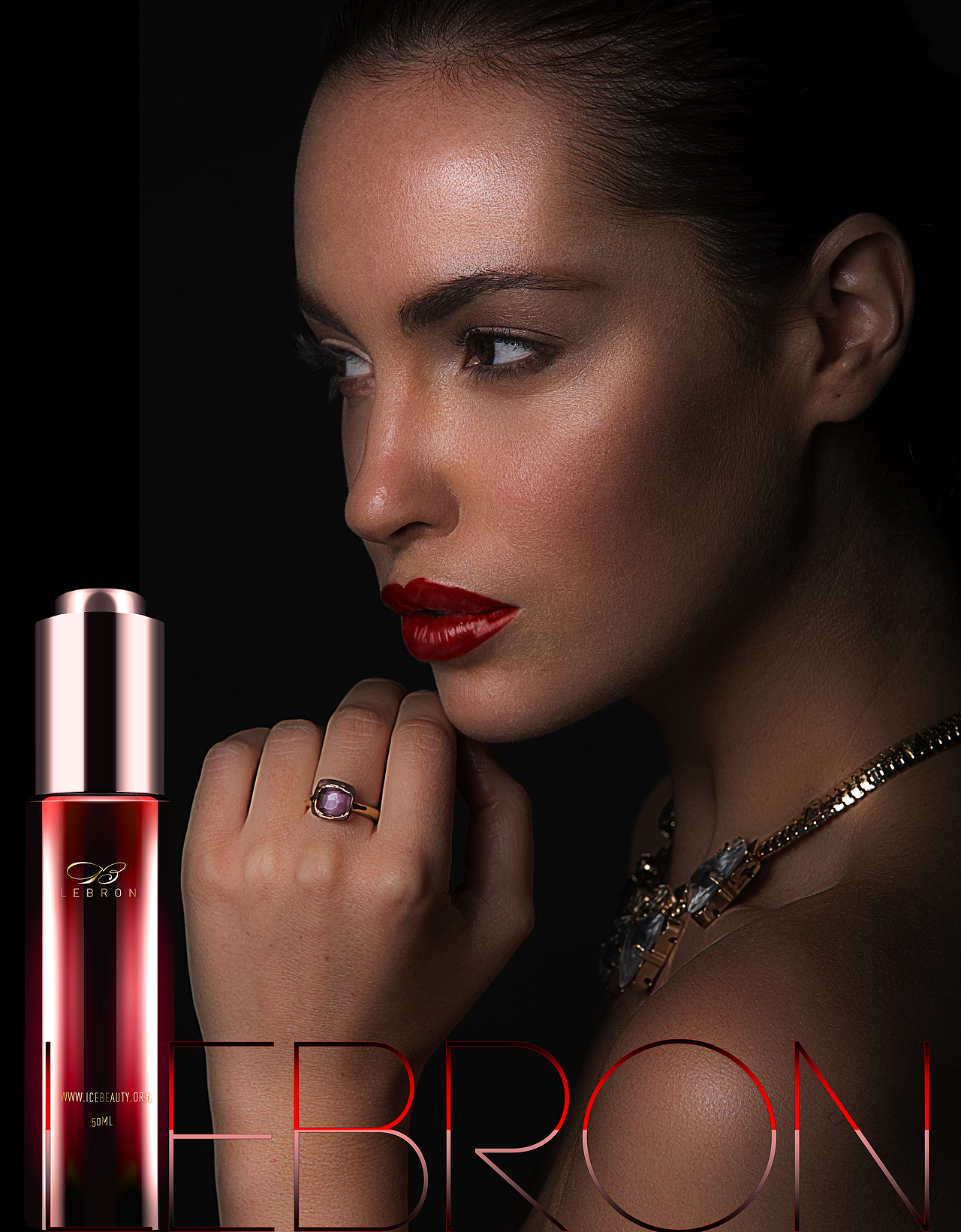 知名国外模特人物精修