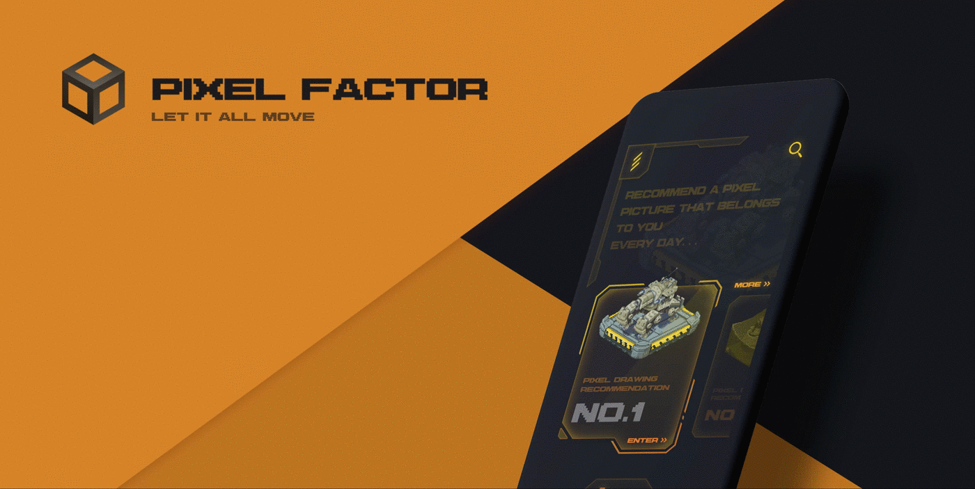 PIXEL FACTOR（图ZOTA3NTc5MTY=） - APP界面 - 站酷设计师LIANGZHH原创素材 - 站酷ZCOOL