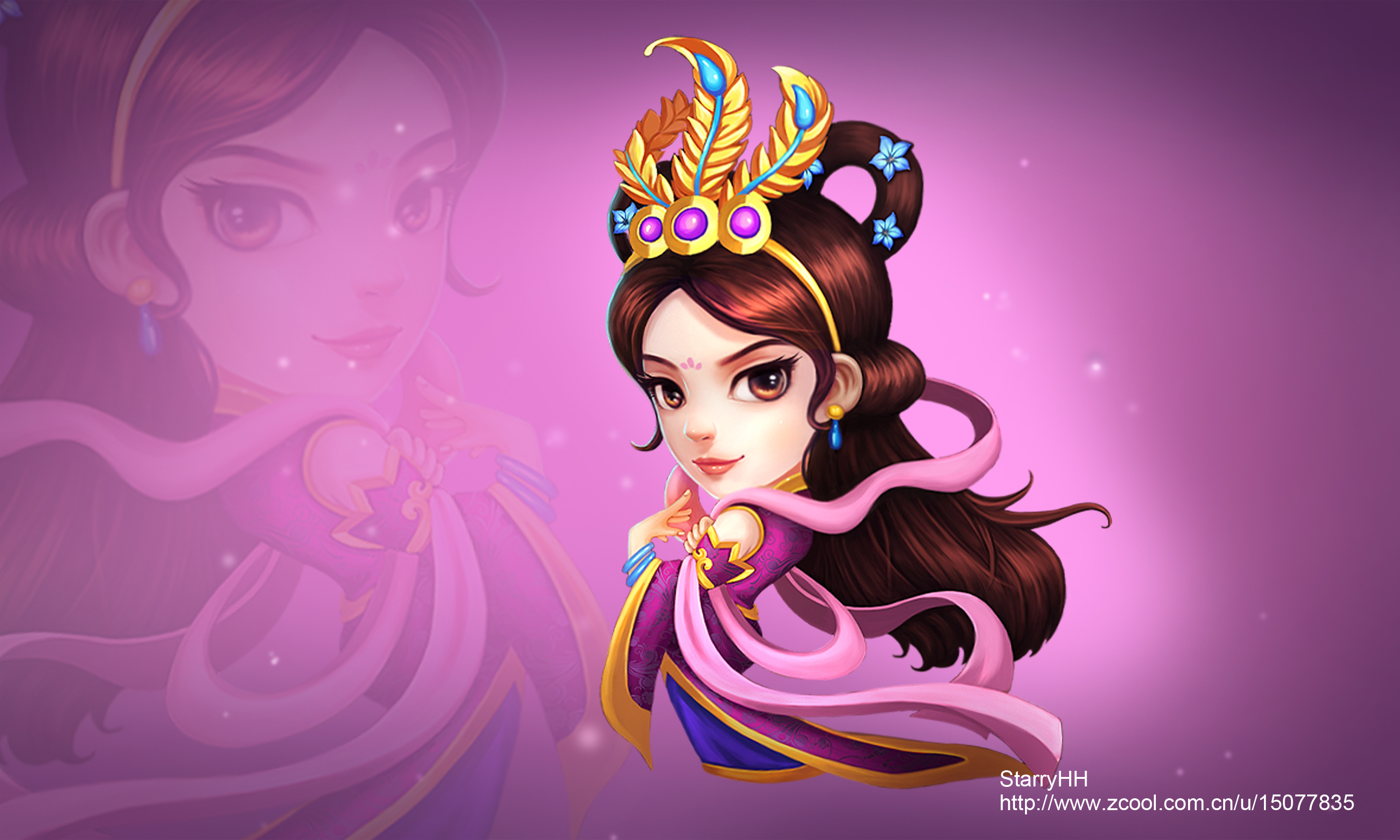 q版三国人物原画设计